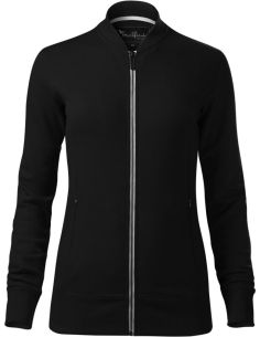 Mikina dámska Bomber 454 čierna 2