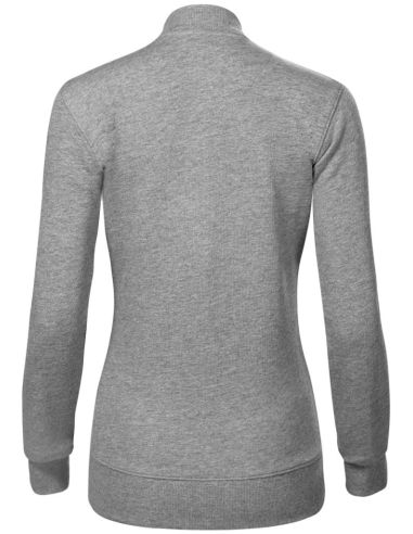 Mikina dámska Bomber 454 tmavosivý melír