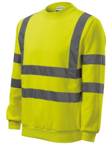 Mikina unisex HV Essential 4V6 fluorescenčná žltá