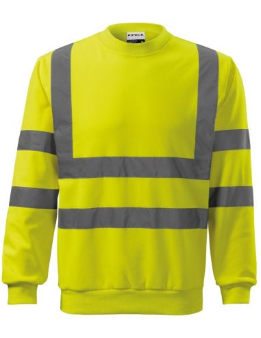 Mikina unisex HV Essential 4V6 fluorescenčná žltá