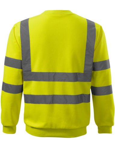 Mikina unisex HV Essential 4V6 fluorescenčná žltá