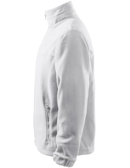 Fleece pánsky Jacket 501 biela