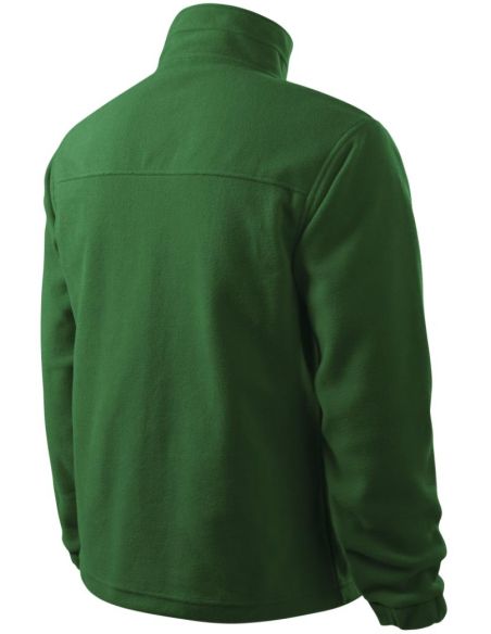 Fleece pánsky Jacket 501 fľaškovozelená