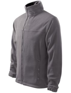 Fleece pánsky Jacket 501 oceľovo sivá