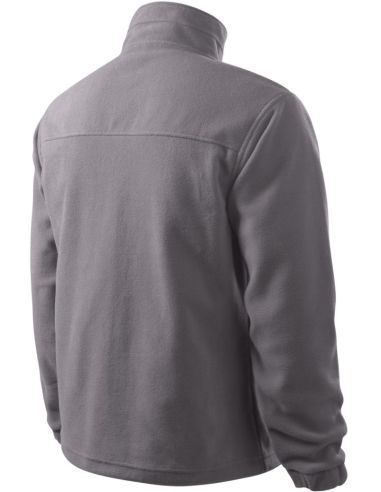 Fleece pánsky Jacket 501 oceľovo sivá