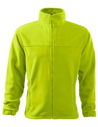 Fleece pánsky Jacket 501 limetková