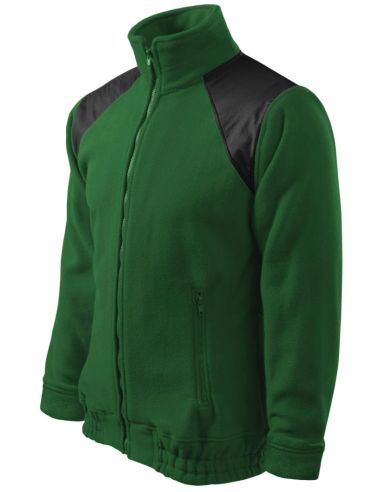 Fleece unisex Jacket Hi-Q 506 fľaškovozelená