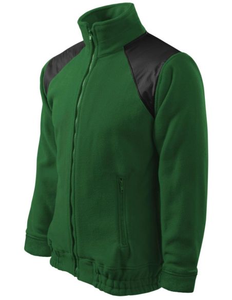 Fleece unisex Jacket Hi-Q 506 fľaškovozelená