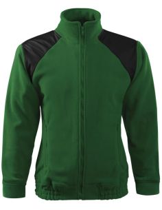 Fleece unisex Jacket Hi-Q 506 fľaškovozelená 2