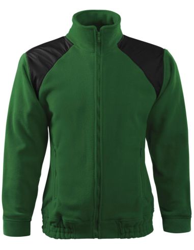 Fleece unisex Jacket Hi-Q 506 fľaškovozelená