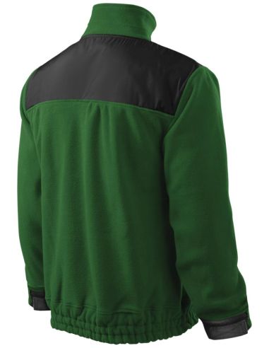 Fleece unisex Jacket Hi-Q 506 fľaškovozelená