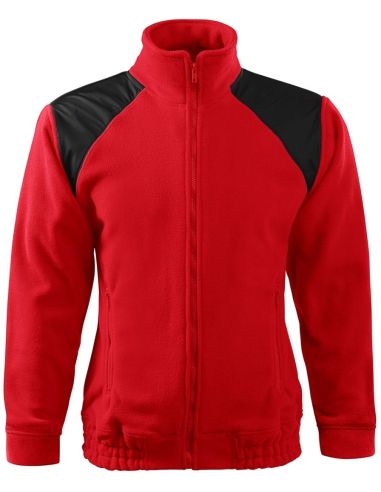 Fleece unisex Jacket Hi-Q 506 červená