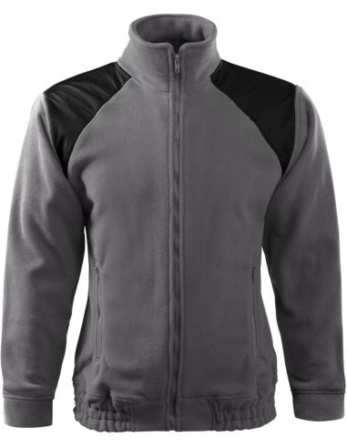 Fleece unisex Jacket Hi-Q 506 oceľovo sivá