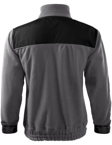 Fleece unisex Jacket Hi-Q 506 oceľovo sivá