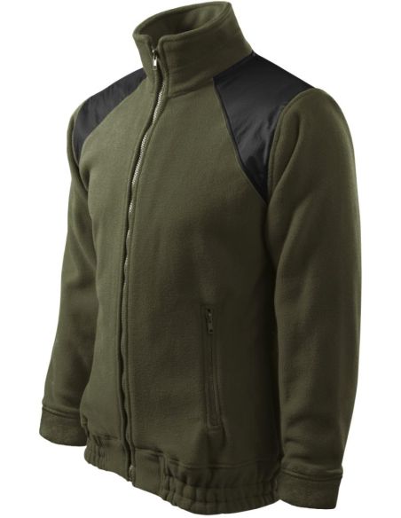 Fleece unisex Jacket Hi-Q 506 military
