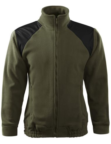Fleece unisex Jacket Hi-Q 506 military