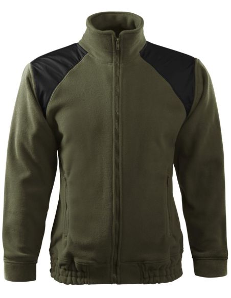 Fleece unisex Jacket Hi-Q 506 military