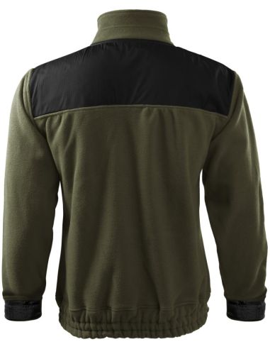 Fleece unisex Jacket Hi-Q 506 military