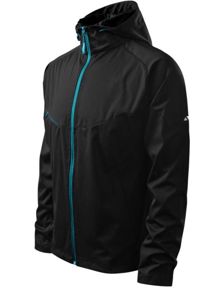 Softshellová bunda pánska Cool 515 čierna