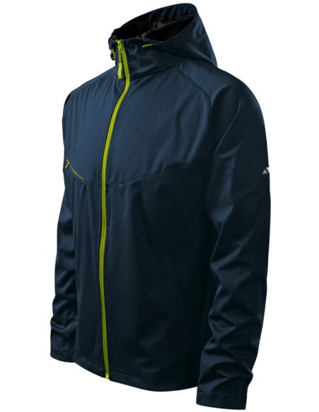Softshellová bunda pánska Cool 515 tmavomodrá