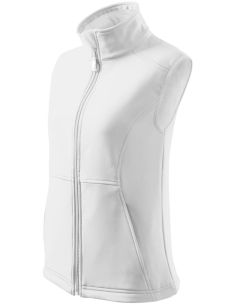 Softshellová vesta dámska Vision 516 biela
