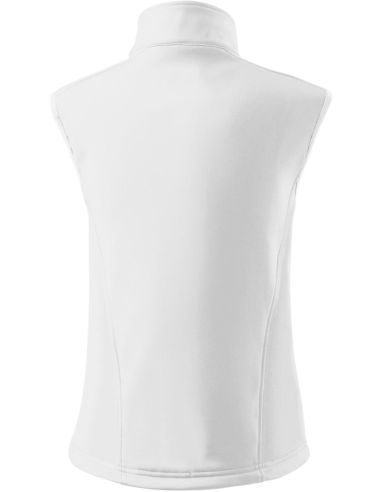 Softshellová vesta dámska Vision 516 biela