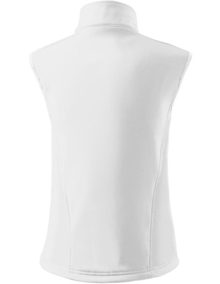 Softshellová vesta dámska Vision 516 biela