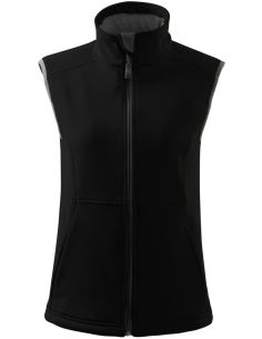 Softshellová vesta dámska Vision 516 čierna 2