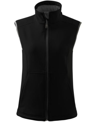 Softshellová vesta dámska Vision 516 čierna