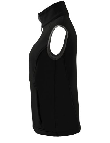 Softshellová vesta dámska Vision 516 čierna