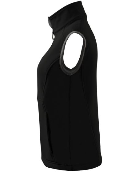 Softshellová vesta dámska Vision 516 čierna