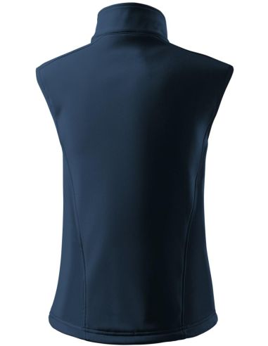 Softshellová vesta dámska Vision 516 tmavomodrá
