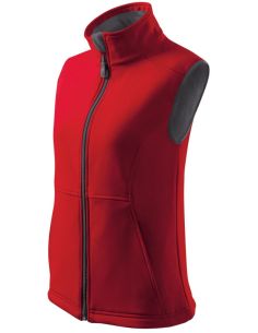 Softshellová vesta dámska Vision 516 červená