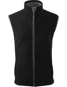 Softshellová vesta pánska Vision 517 čierna 2