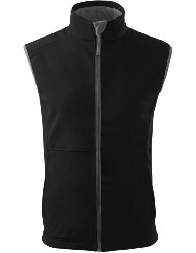 Softshellová vesta pánska Vision 517 čierna