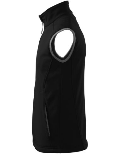 Softshellová vesta pánska Vision 517 čierna