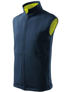 Softshellová vesta pánska Vision 517 tmavomodrá