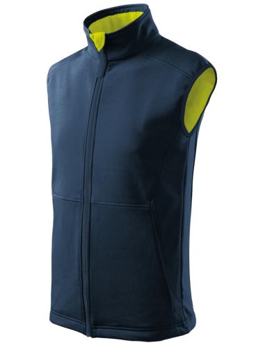 Softshellová vesta pánska Vision 517 tmavomodrá