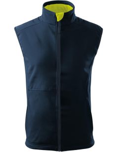 Softshellová vesta pánska Vision 517 tmavomodrá 2