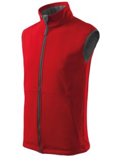 Softshellová vesta pánska Vision 517 červená