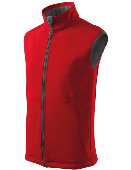 Softshellová vesta pánska Vision 517 červená