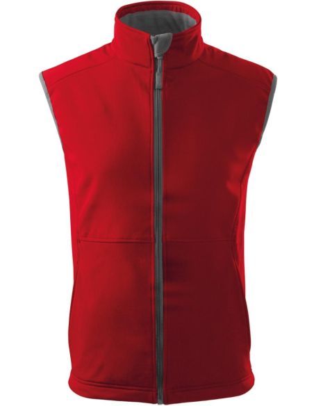 Softshellová vesta pánska Vision 517 červená