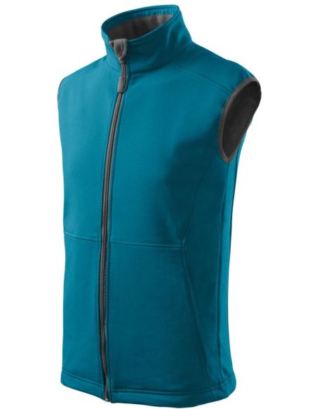 Softshellová vesta pánska Vision 517 tmavý tyrkys