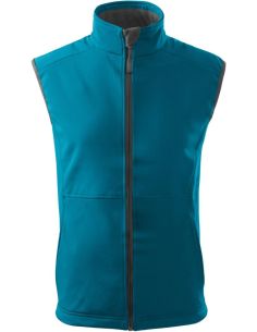 Softshellová vesta pánska Vision 517 tmavý tyrkys 2