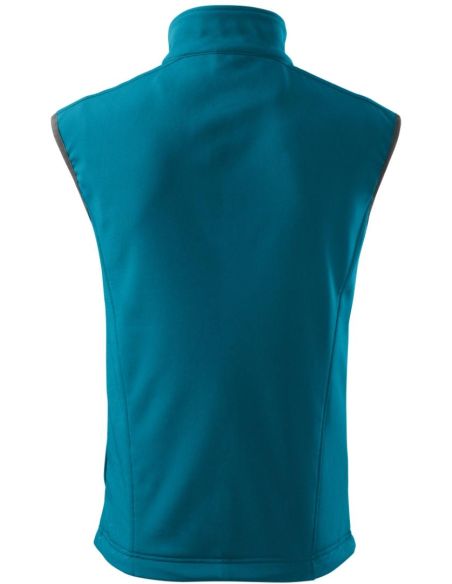 Softshellová vesta pánska Vision 517 tmavý tyrkys