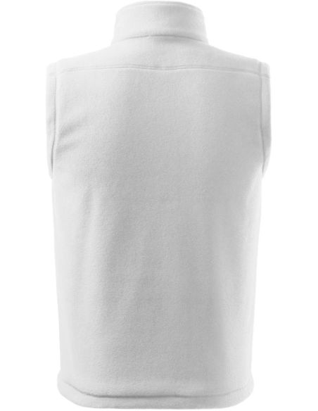 Fleece vesta unisex Next 518 biela