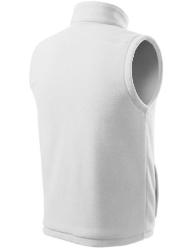 Fleece vesta unisex Next 518 biela