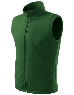 Fleece vesta unisex Next 518 fľaškovozelená