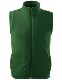 Fleece vesta unisex Next 518 fľaškovozelená 2