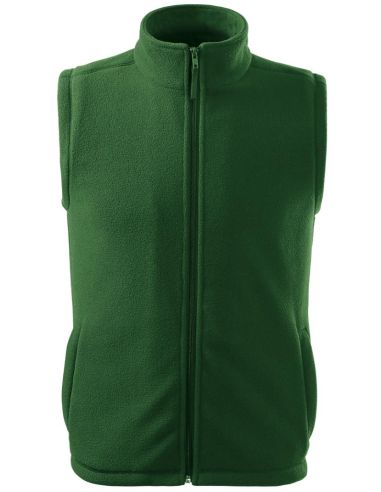 Fleece vesta unisex Next 518 fľaškovozelená
